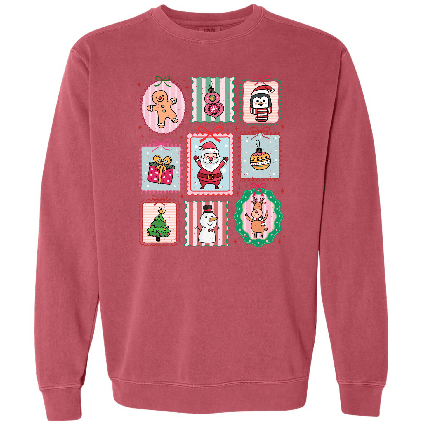 Cute Christmas Patchwork Collage