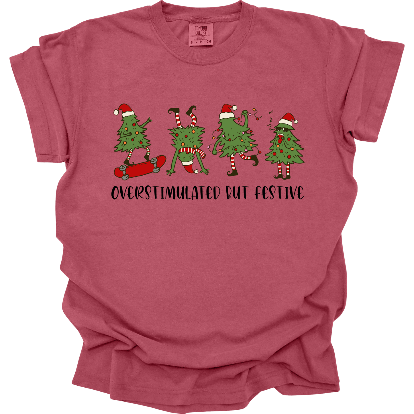 Funny Dancing Christmas Trees: Overstimulated But Festive