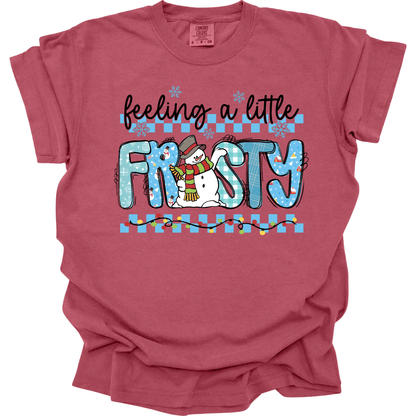 Feeling A Little Frosty Plaid Snowman