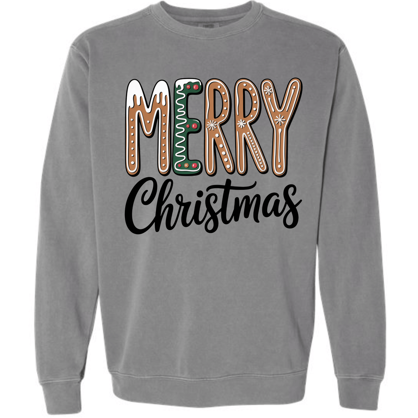 Merry Christmas – Gingerbread Letters