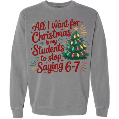 All I Want for Christmas Is My Students to Stop Saying 6-7