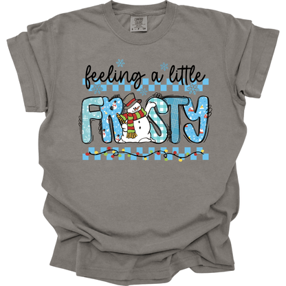 Feeling A Little Frosty Plaid Snowman