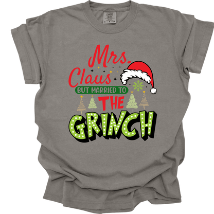 Mrs. Claus But Married to the Grinch