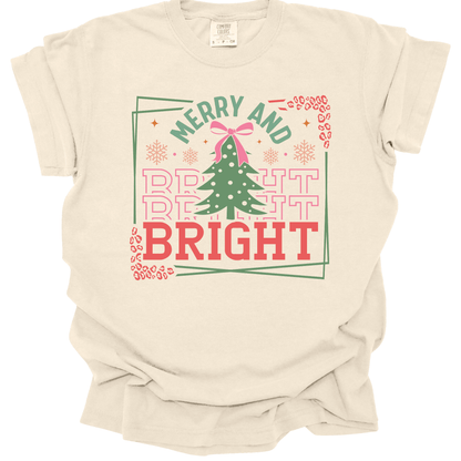 Merry & Bright Bow Christmas Tree