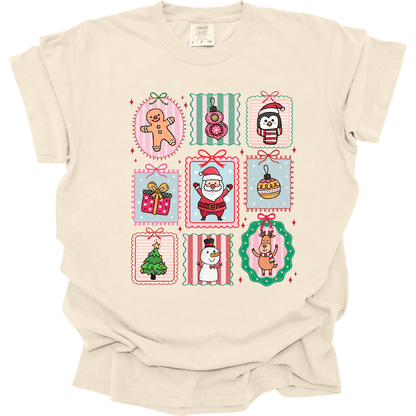 Cute Christmas Patchwork Collage