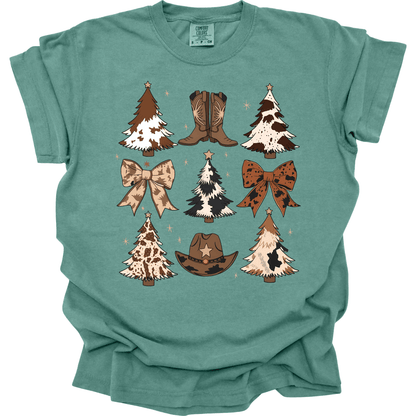 Coquette Western Christmas Tree, Boots & Bows