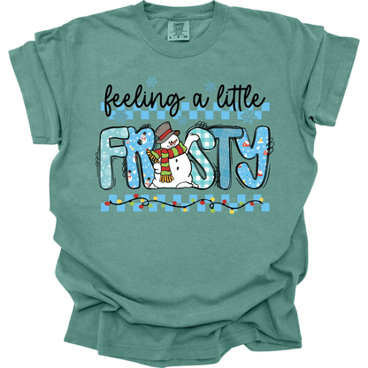 Feeling A Little Frosty Plaid Snowman