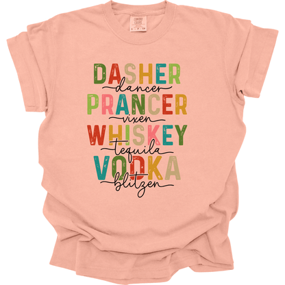 Dasher Prancer Whiskey Vodka