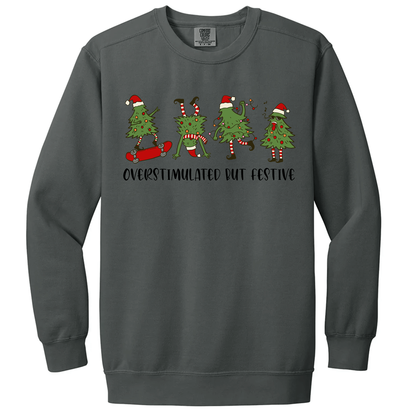 Funny Dancing Christmas Trees: Overstimulated But Festive