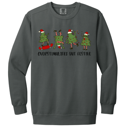 Funny Dancing Christmas Trees: Overstimulated But Festive