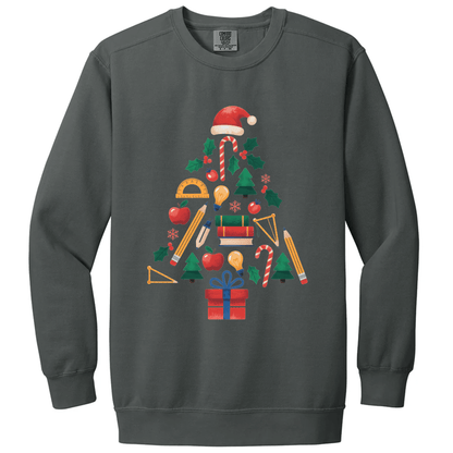 Teacher Christmas Tree – Books, Pencils & Apples Classroom