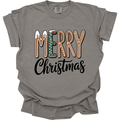 Merry Christmas – Gingerbread Letters