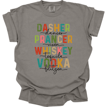 Dasher Prancer Whiskey Vodka