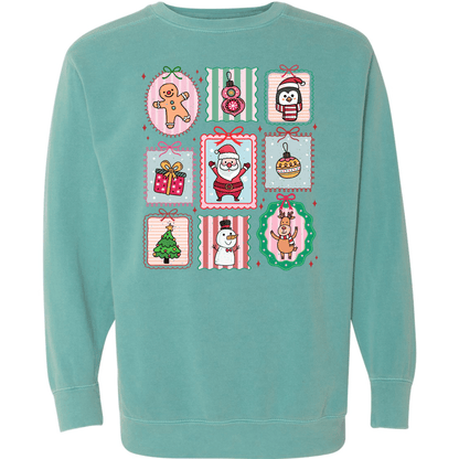 Cute Christmas Patchwork Collage