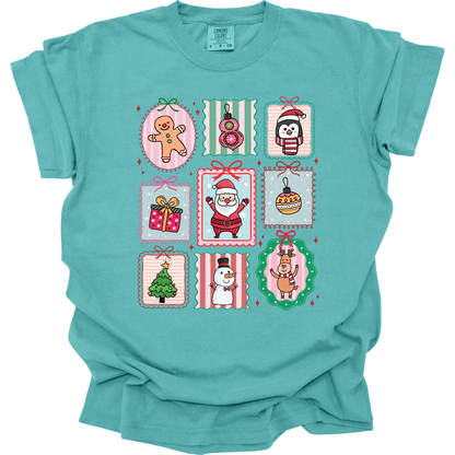 Cute Christmas Patchwork Collage