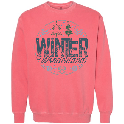 Winter Wonderland – Blue & Green Trees