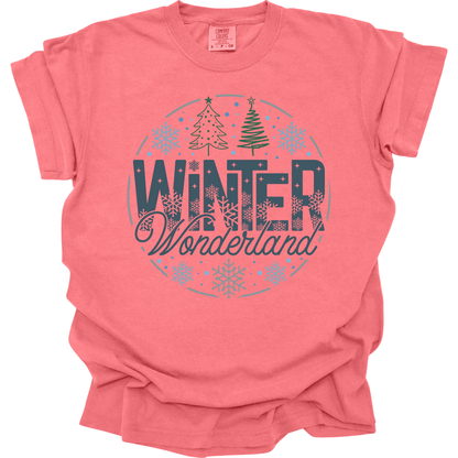 Winter Wonderland – Blue & Green Trees