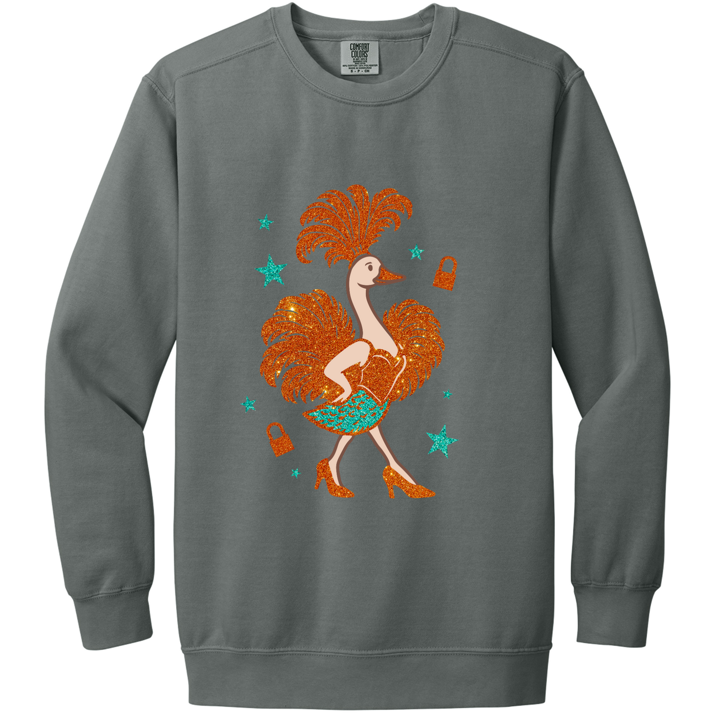 The Life Of A Silly Goose Crewneck Sweatshirt | Adult (Comfort Colors)