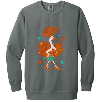 The Life Of A Silly Goose Crewneck Sweatshirt | Adult (Comfort Colors)