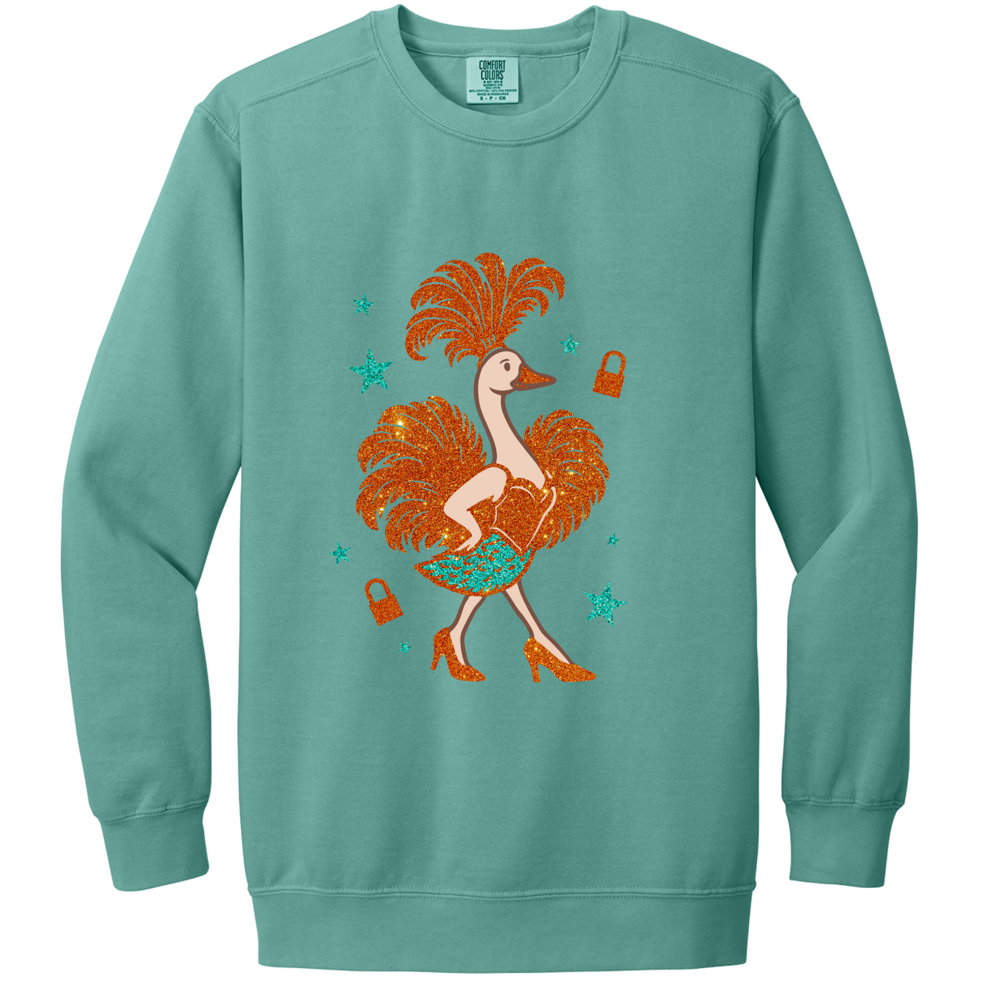 The Life Of A Silly Goose Crewneck Sweatshirt | Adult (Comfort Colors)