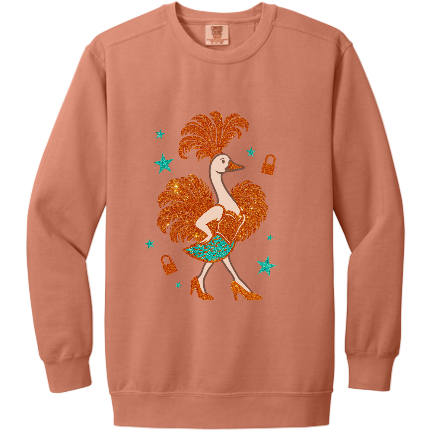 The Life Of A Silly Goose Crewneck Sweatshirt | Adult (Comfort Colors)