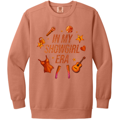 In My Showgirl Era Crewneck Sweatshirt | Adult (Comfort Colors)