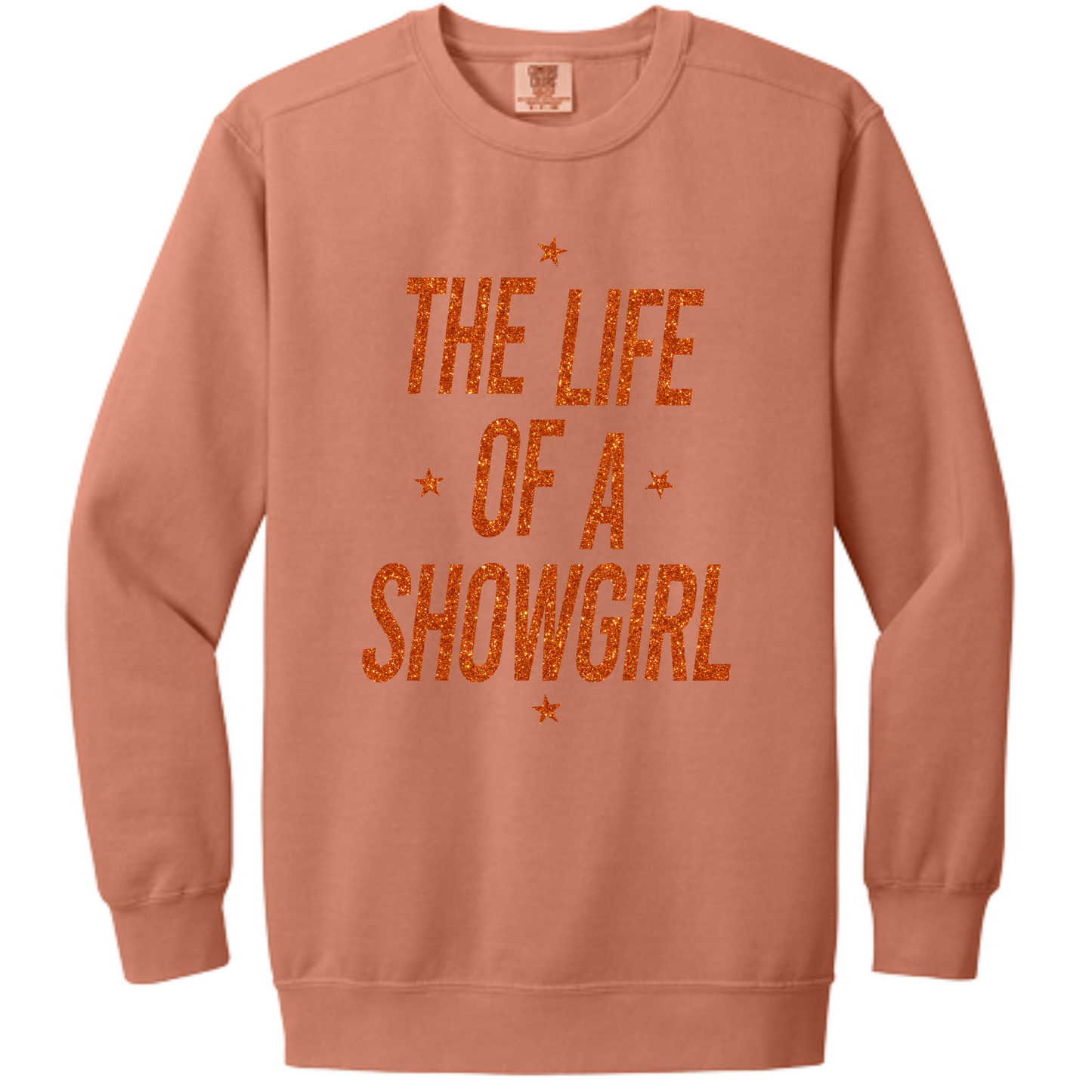 The Life Of A Showgirl Crewneck Sweatshirt | Adult (Comfort Colors)