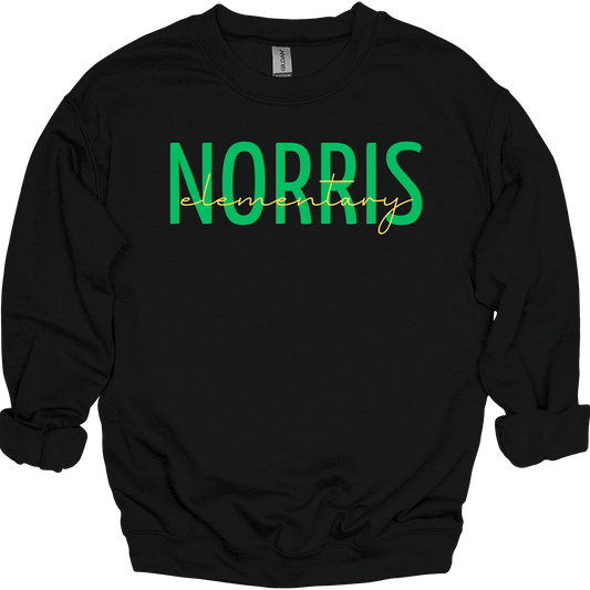 Norris Elementary Crewneck Sweatshirt | Youth & Adult
