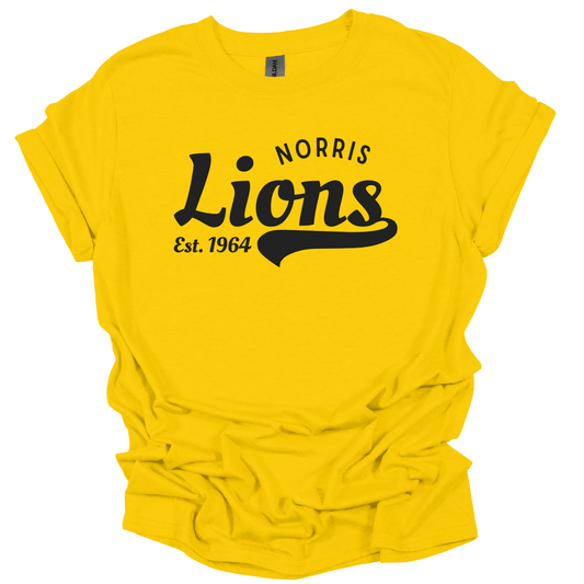 Norris Lions Est. 1964 T-Shirt | Youth & Adult