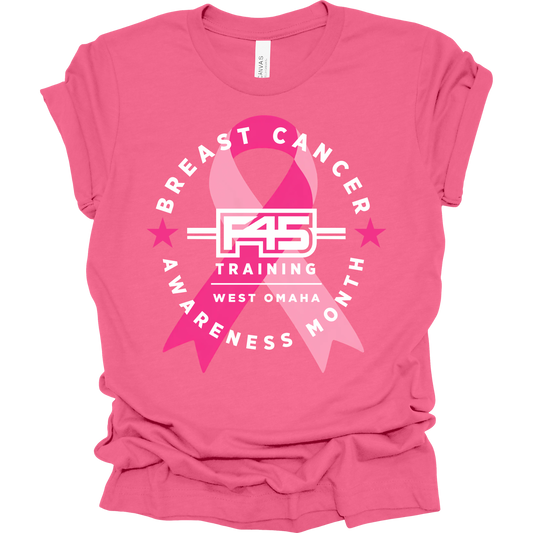 F45 Training Breast Cancer Awareness T-Shirt