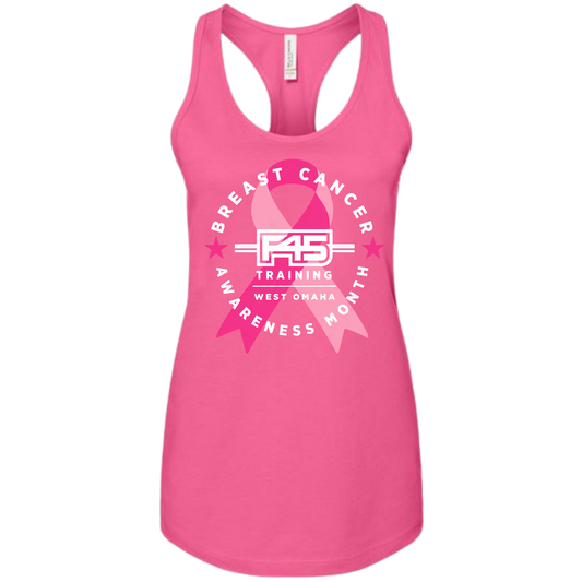 F45 Training Breast Cancer Awareness Racerback Tank Top