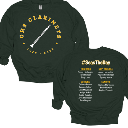2025-2026 Gretna High School - Clarinets | Crewneck Sweatshirt