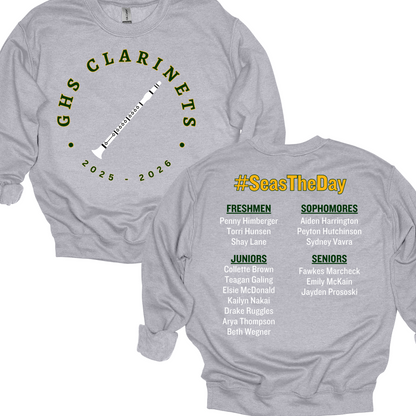 2025-2026 Gretna High School - Clarinets | Crewneck Sweatshirt