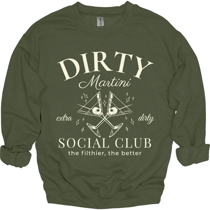 Martini Club: Gildan Crewneck Sweatshirt