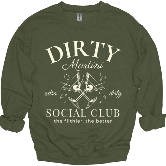 Martini Club: Gildan Crewneck Sweatshirt