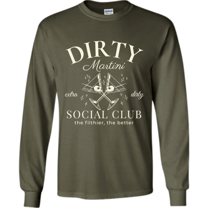 Martini Club: Gildan Long Sleeve T-Shirt