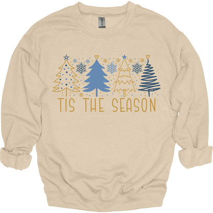 Tis the Season Christmas Tree Doodles