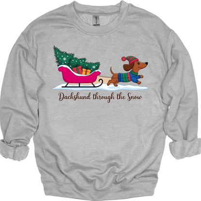 Dachshund Through the Snow