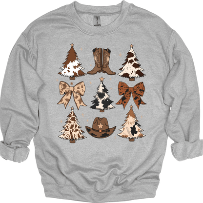 Coquette Western Christmas Tree, Boots & Bows