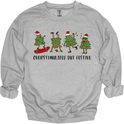 Funny Dancing Christmas Trees: Overstimulated But Festive