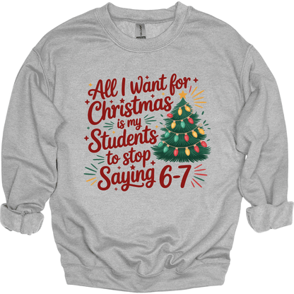 All I Want for Christmas Is My Students to Stop Saying 6-7