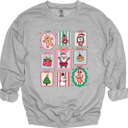 Cute Christmas Patchwork Collage