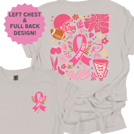 Pink Out Football - Cheer & Fight Edition