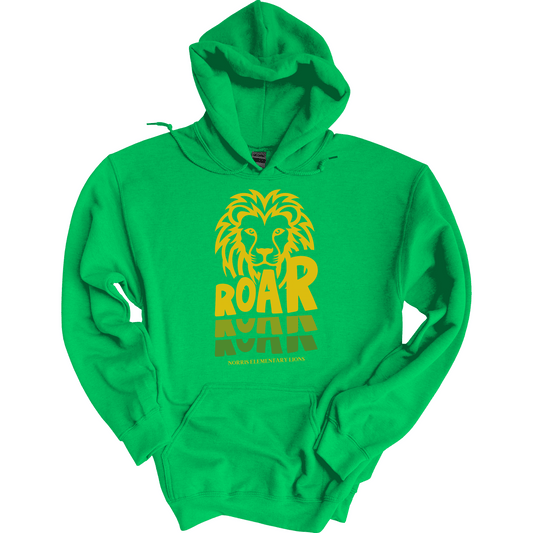 ROAR Norris Elementary Lions Hoodie Sweatshirt | Youth & Adult
