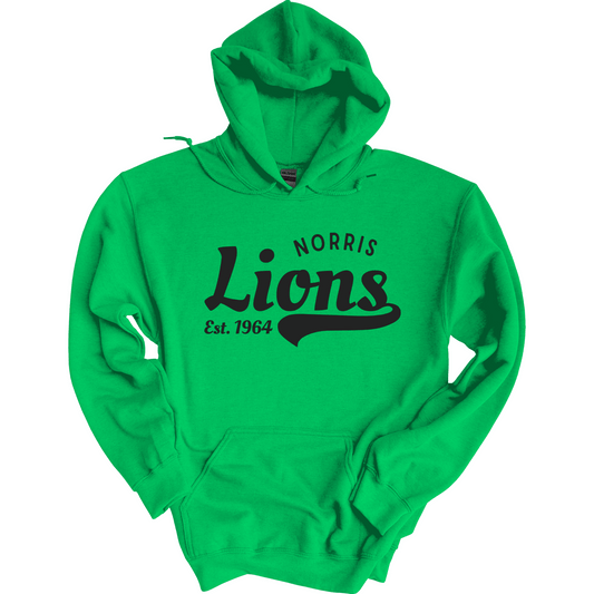Norris Lions Est. 1964 Hoodie Sweatshirt | Youth & Adult