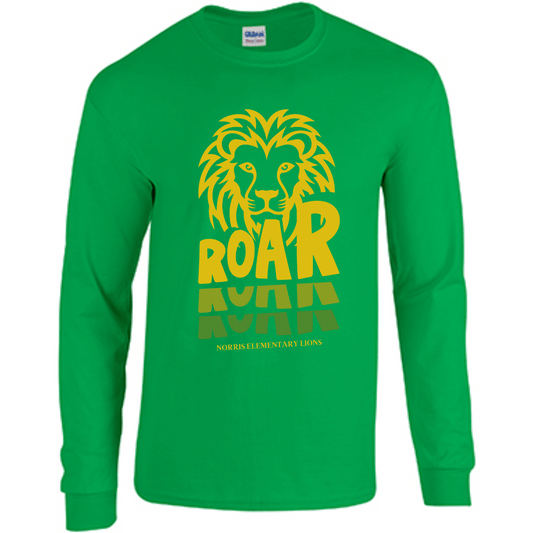 ROAR Norris Elementary Lions Long Sleeve T-Shirt | Youth & Adult