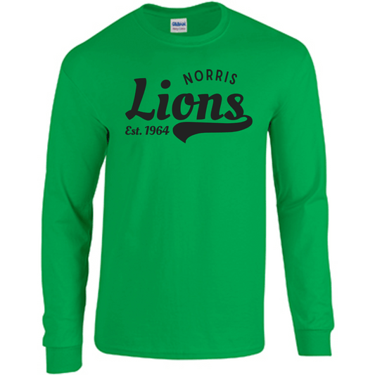 Norris Lions Est. 1964 Long Sleeve T-Shirt | Youth & Adult