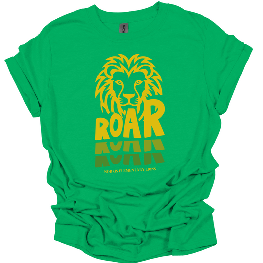 ROAR Norris Elementary Lions T-Shirt | Youth & Adult