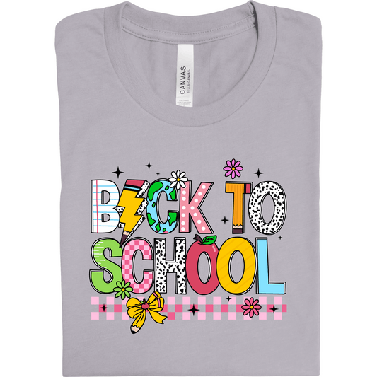 Colorful Back To School Shirt | Youth & Adult