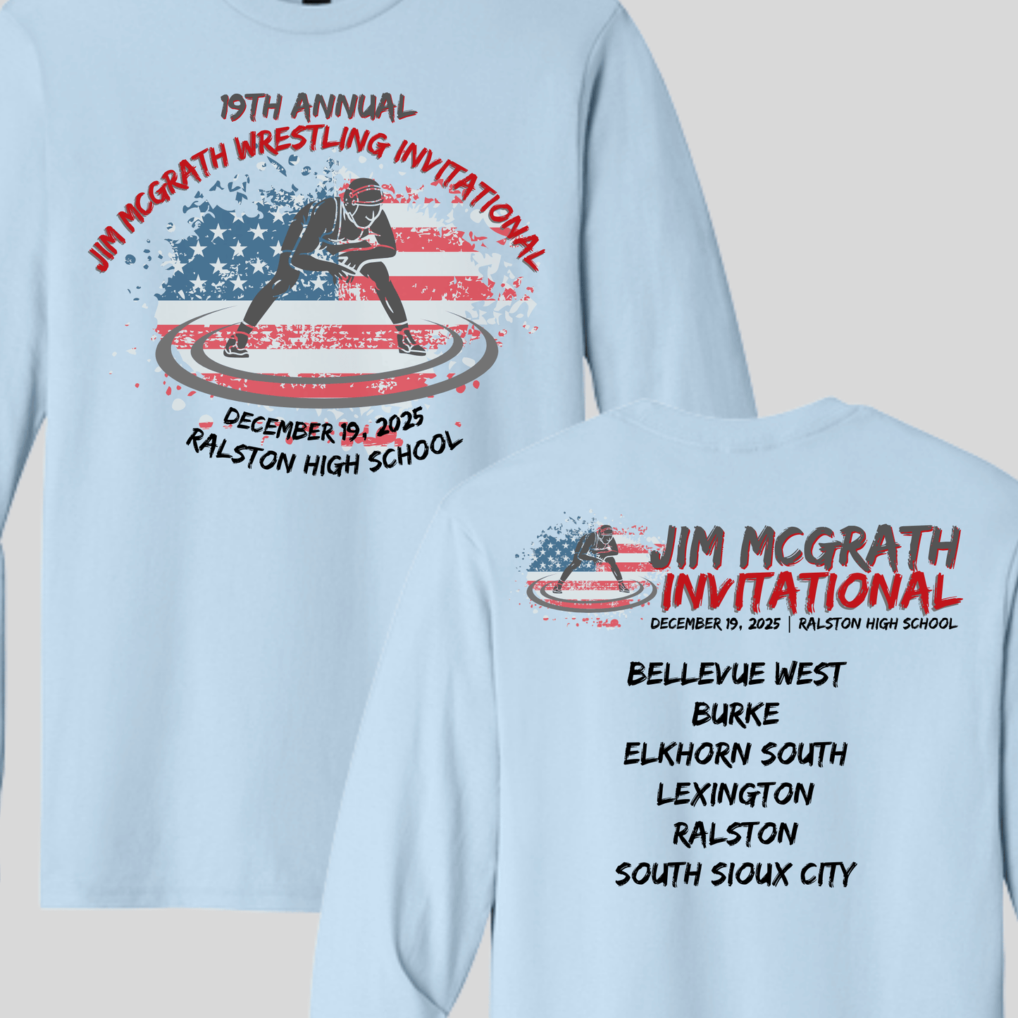 2025 Jim McGrath Wrestling Invitational Apparel